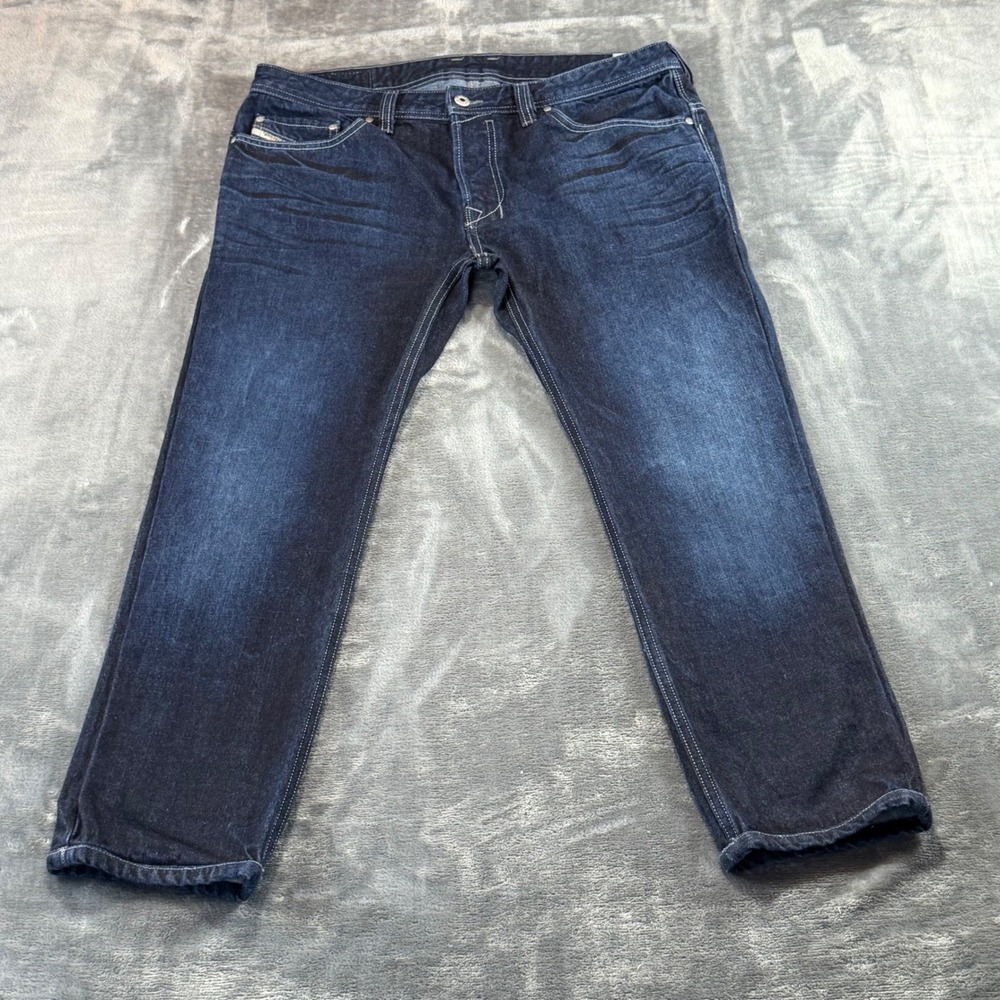 Diesel Safado Regular Slim Straight Dark Wash Jeans Mens W34 L27 Wash 0RZ32